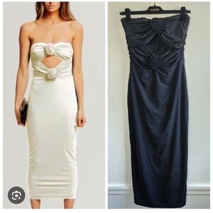 NWT Torn BY Ronny Kobo Collection selena rose dress